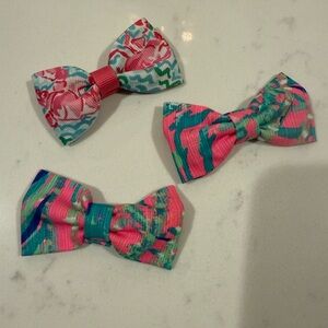 Colorful Floral Hair Bows for Kids